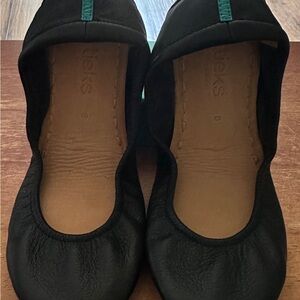 Tieks Leather Ballet Flats - Matte Black